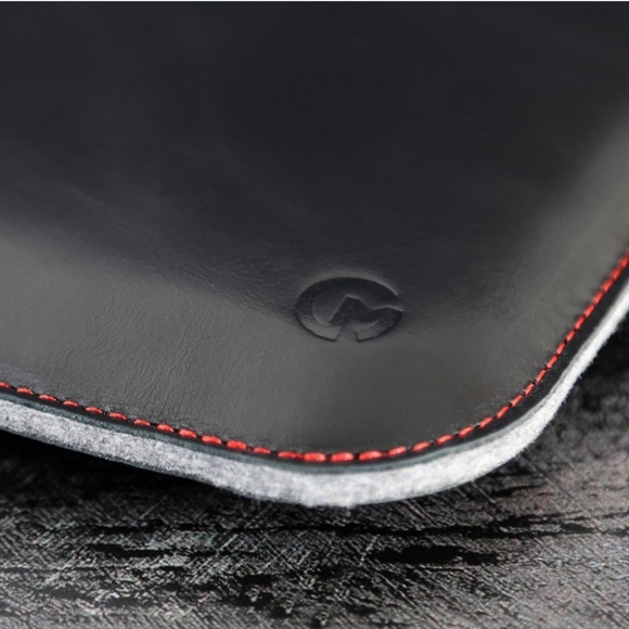 CaseMade Real Leather Laptop Sleeve - Picture 4 of 8